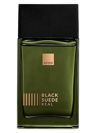 Avon black suede real туалетна вода 100мл