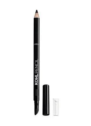 Avon kohl pencil олівець для очей і спонжем,бургунді/burgundy 1.2г