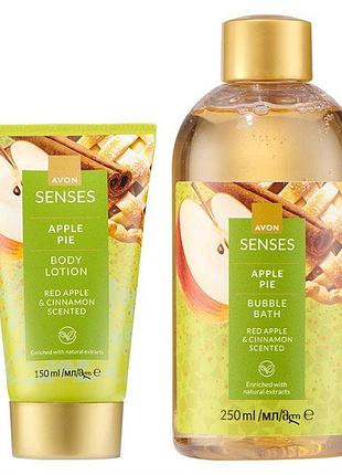 Avon senses набір для тіла червоне яблуко та кориця