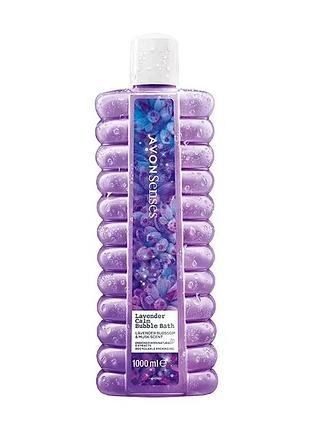 Avon senses bubble bath лосьйон для купання lavender calm 1000мл