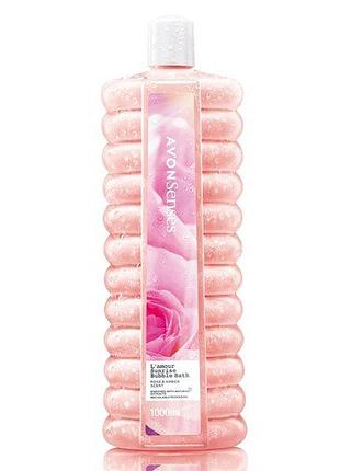 Avon senses bubble bath лосьйон для купання l'amour sunrise 1000мл