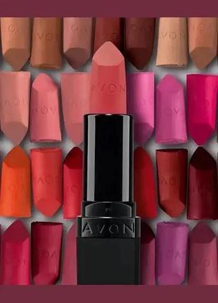 Avon true colour матова помада nude 19 blush/півникова глазур 3.6 г