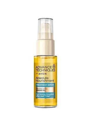Avon advance techniques absolute nourishment сироватка для волосся 30мл