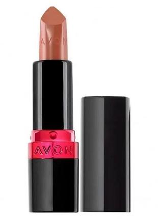 Avon зволожувальна матова губна помада «ультра»,19 blush / полунична глазур 3,6 г