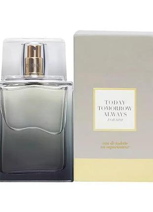 Avon today tommorow always for him туалетна вода 75мл