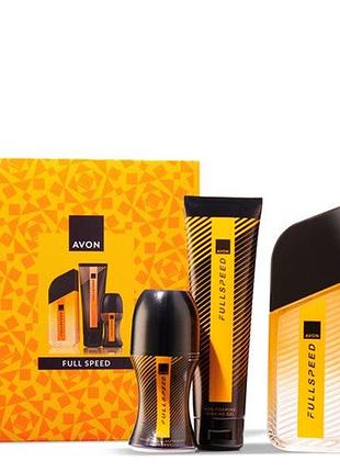 Avon подарунковий набір full speed у подарунковій упаковці