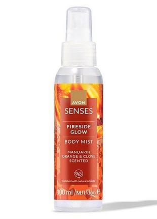 Avon senses освіжаючий лосьйон-спрей для тіла «домашні вогники» avon senses (100 мл)
