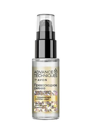 Avon advance techniques ultimate shine сироватка для волосся 30мл