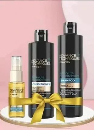 Avon advance techniques набір для волосся «абсолютне живлення»