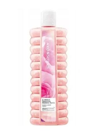 Avon senses bubble bath лосьйон для купання l'amour sunrise 500мл
