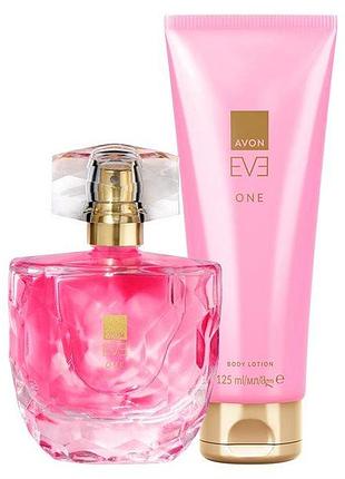 Avon набір eve one парфумна вода | 50 мл | + парфумований лосьйон для тіла | 125 мл
