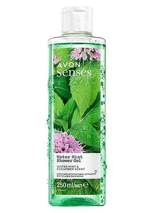 Avon senses гель для душу «м'ятна свіжість», 250 мл