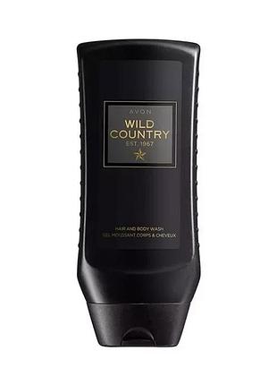 Avon wild country гель для миття тіла і волосся 250мл