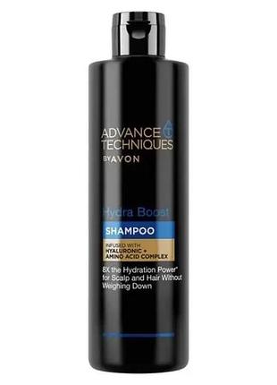 Avon advance techniques шампунь для волосся та шкіри голови «супер зволоження», 400 мл
