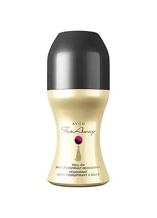 Avon far away кульковий дезодорант 50мл