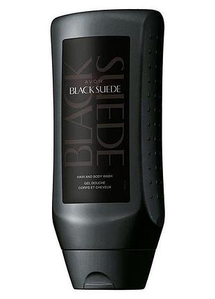 Avon black suede гель для миття тіла і волосся для чоловіків 250мл