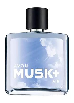 Avon musk air туалетна вода для чоловіків 75мл