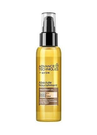 Avon advance techniques олія для волосся «абсолютне живлення», 100 мл