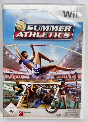 Summer athletics, б/у, английская версия - диск для nintendo wii