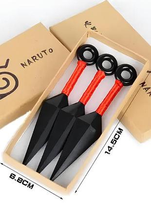 Пластиковые игрушечные японские кинжалы kunai. наруто узумаки. кунаи наруто красные. косплей наруто
