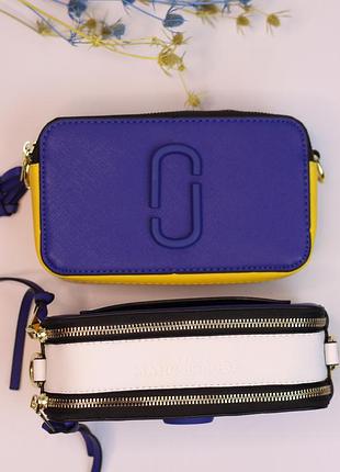 Женскяа сумочка marc jacobs сине-желтая
