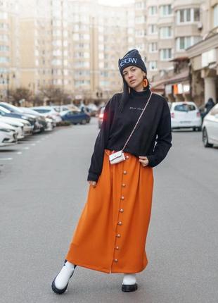 🧡стильная длинная юбка evolution style 🧡