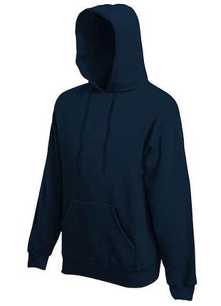Чоловіча толстовка з капюшоном classic hooded xl az глибокий темно-синій
