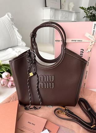 Miu miu brown 22x20x10