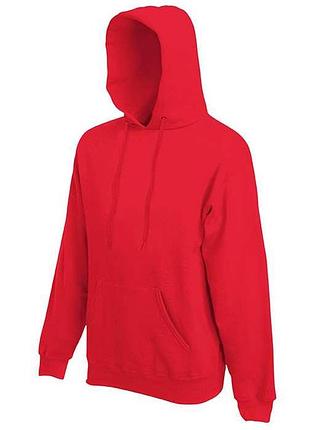 Чоловіча толстовка з капюшоном classic hooded 2xl 40 червоний
