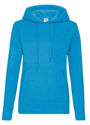 Женская толстовка с капюшоном classic hooded s zu ультрамарин