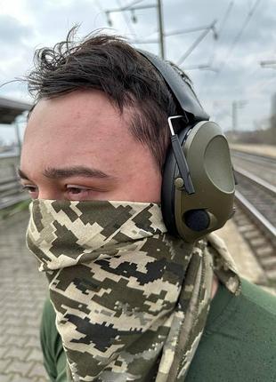 Профессиональные активные защитные наушники silenta