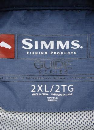 Сорочка simms guide fishing для риболовлі (2xl)4 фото