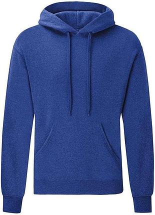 Чоловіча толстовка з капюшоном classic hooded 2xl r6 синій меланж