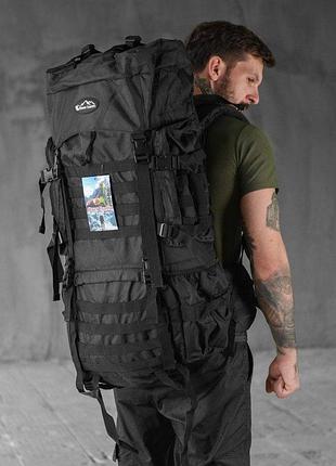 Рюкзак over earth 100л рамный black ор1239
