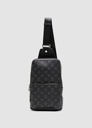 🦁 louis vuitton avenue slingbag grey 18 х 30 х 8 см