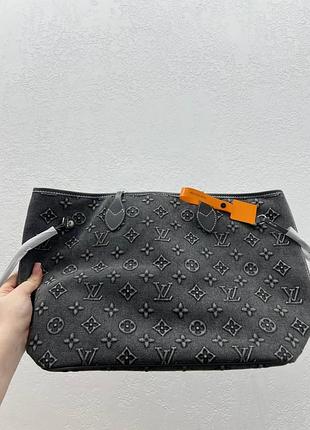 💎 louis vuitton neverfull mm denim monogram 47 х 29 х 15.5 см