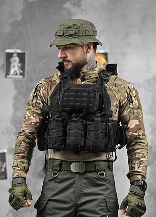 Плитоноска 4 скидання black single sword вт1096