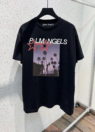 Футболка оверсайз palm angels m-l