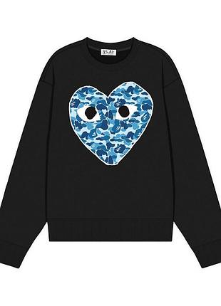 Мужской свитшот comme des garçons