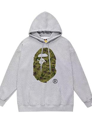 Чоловічий худі на флісі bape