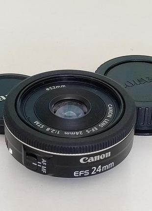 Объектив canon ef-s 24/2,8 stm