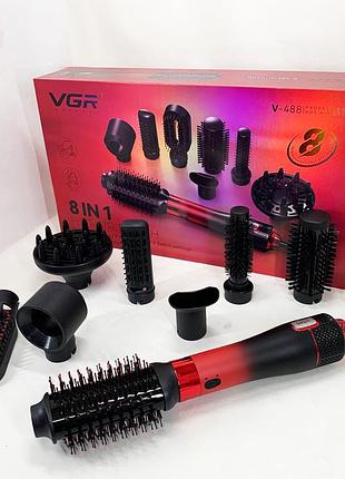 Фен для волосся дбайливий vgr, зручний електричний фен, гарний фен для волосся ламкого jg-74