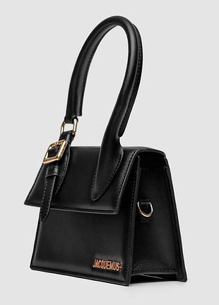💎 jacquemus le chiquito moyen boucle black 17 x 14 x 7.5 см