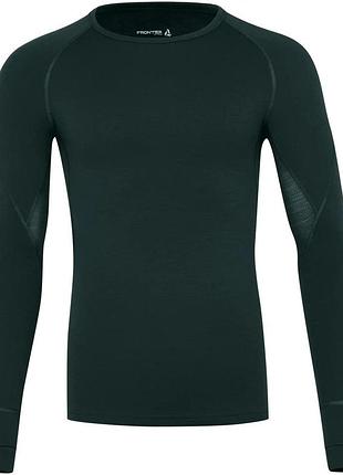 Термокофта frontier taxus merino forest green