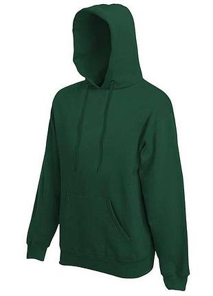 Мужская толстовка с капюшоном classic hooded 3xl 38 темно-зеленый