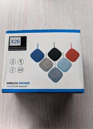 Bluetooth колонка x26