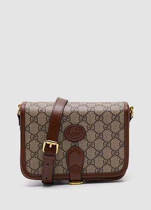 💎 gucci mini shoulder bag with interlocking g 20 х 14 х 7 см