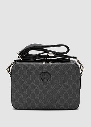 🦁 gucci ophidia gg crossbody bag blue 24 х 17 х 5 см