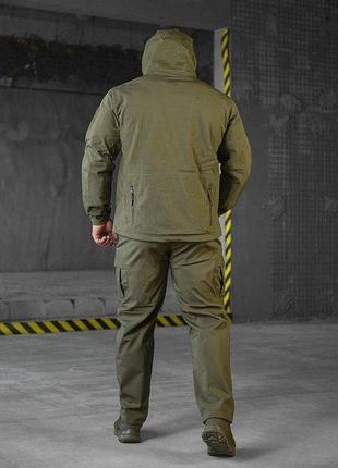 Тактический костюм soft shell олива 2