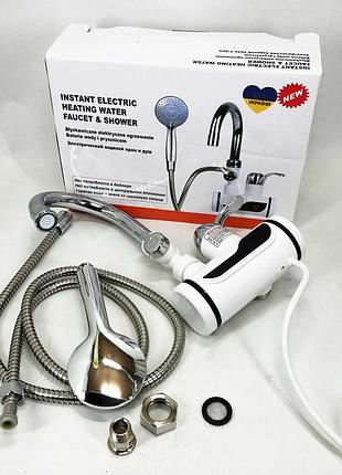 Електричний бойлер кран над мийкою digital shower wf-013, електричні водонагрівачі yu-17